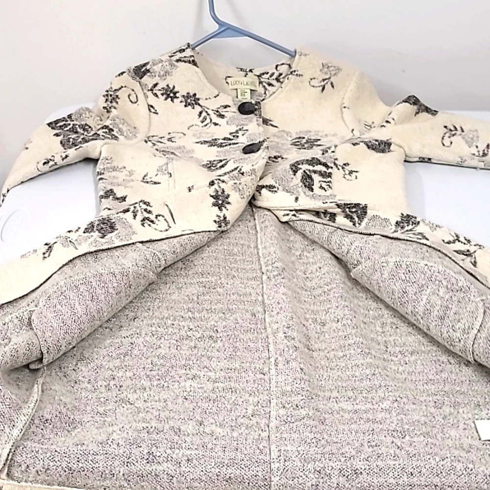 Super cute Anthropology Lucy & Laurel wool blend coat size M. - Picture 7 of 7